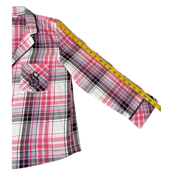 Victoria's Secret Women's Striped Pajama Set Long Sleeve Top & Drawstring Pan XS - Picture 7 of 16